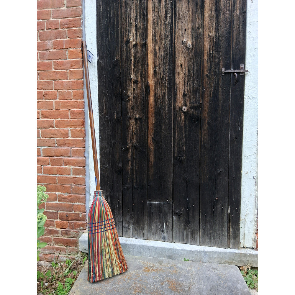 Rainbow Corn Broom