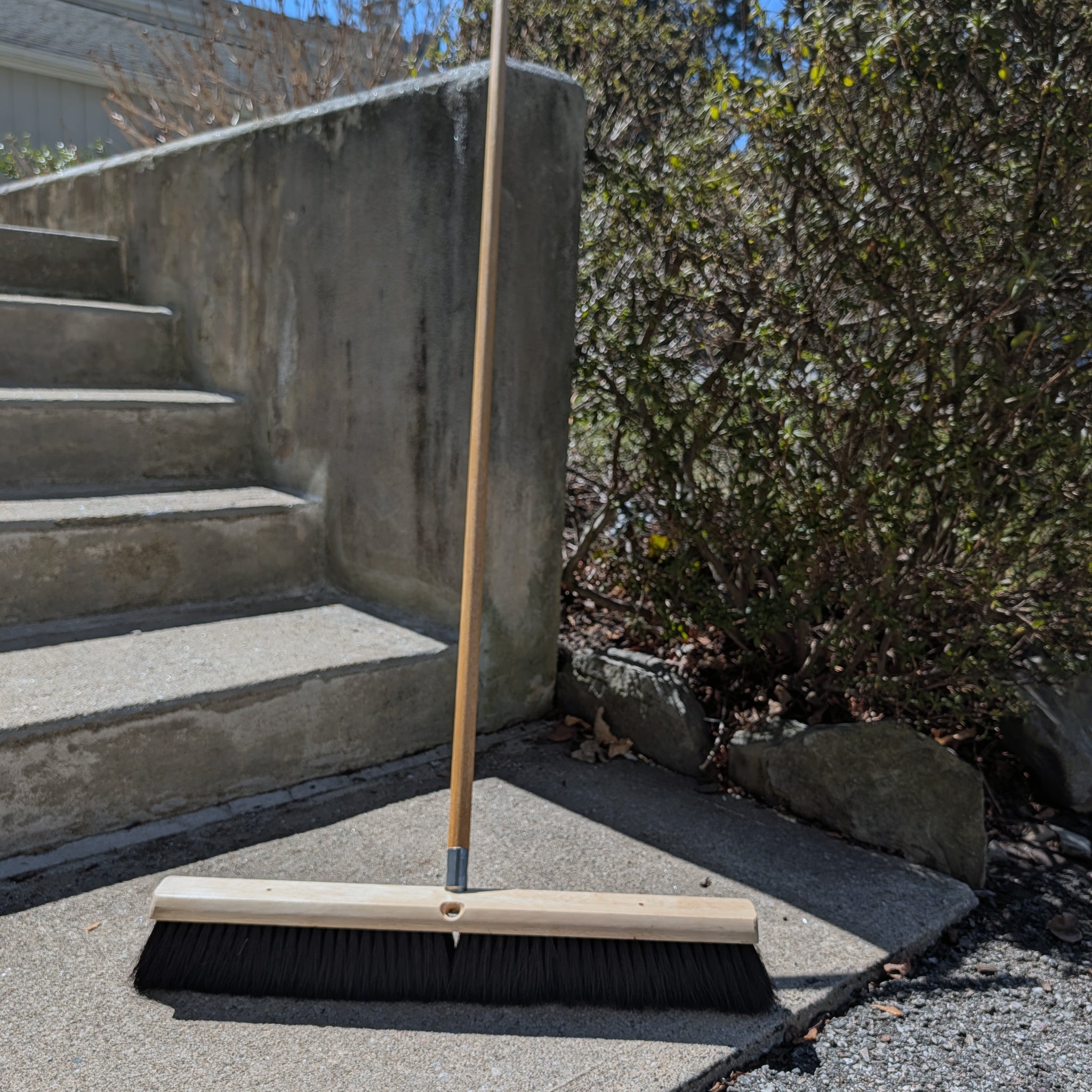 24" Tampico Floor Brush with 60" Wood Handle by Magnolia