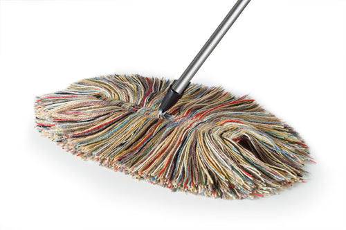 Big Wooly All Wool Dust Mop with Metal Handle - [shop_name}