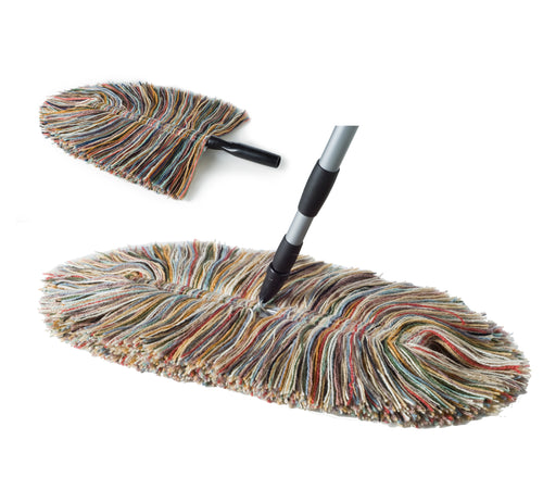 THE TRIO - Wooly Mammoth with Telescoping Handle, Wool Duster & Replacement Head
