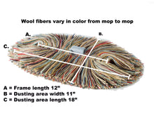 Load image into Gallery viewer, Sladust Wool Dust Mops #100 Big Wooly Size Information - [shop_name}