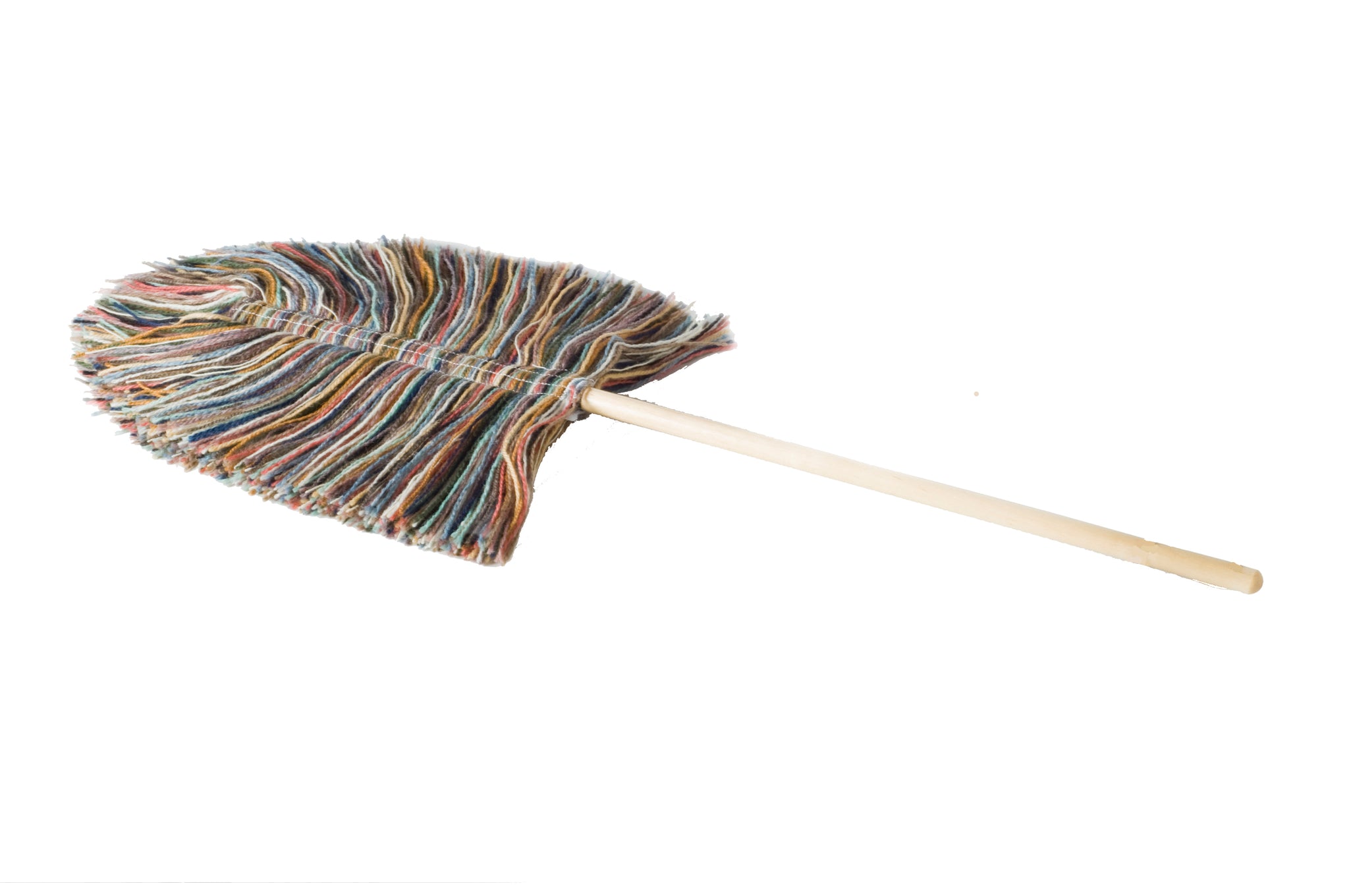 Sladust - Wool Dry Mop - Big Wooly with Wooden Handle