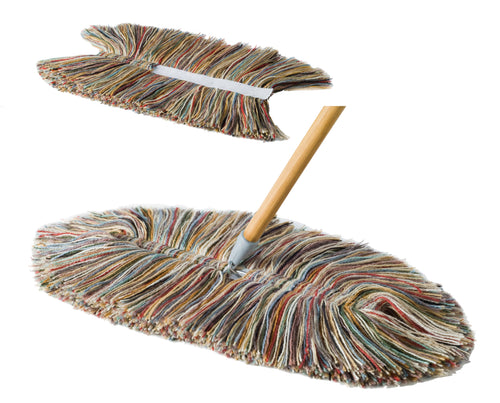 THE TRIO - Wooly Mammoth with Wooden Handle, Replacement Head & Wool Hand Duster
